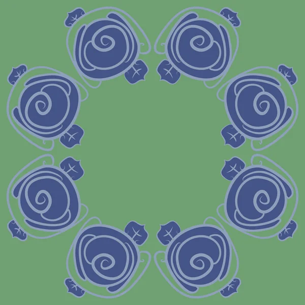 Soyut basit güllerin kusursuz deseni