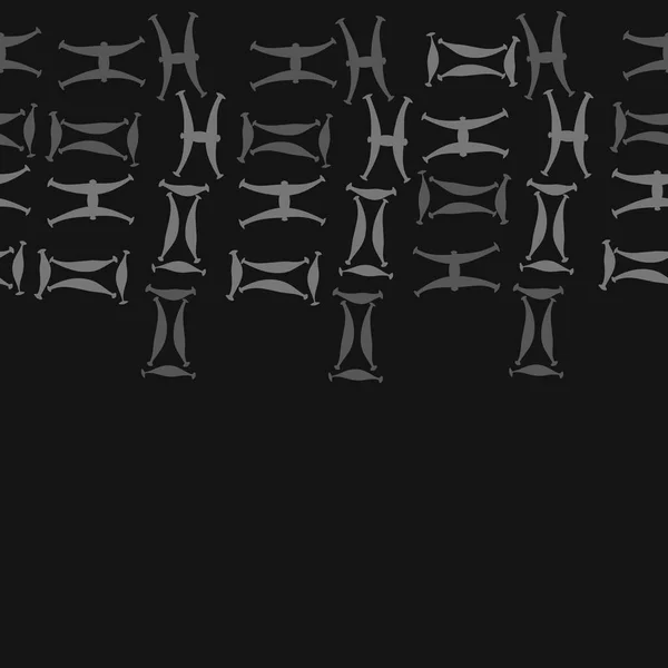 Sömlösa Mönster Abstrakta Enkla Zodiac Ornament — Stock vektor