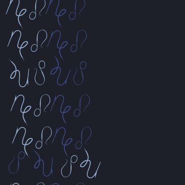 Soyut basit zodyak süsleme Dikişsiz desen