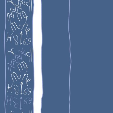 desen arka plan, Burç işaretleri ile vektör deseni 