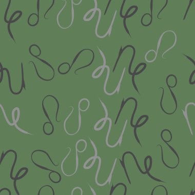 Soyut basit burç süslerinin kusursuz deseni