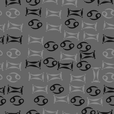 Soyut basit zodyak süsleme Dikişsiz desen