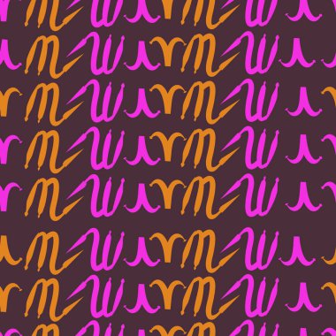 Zodiac Signs ile farklı Dikişsiz soyut desen