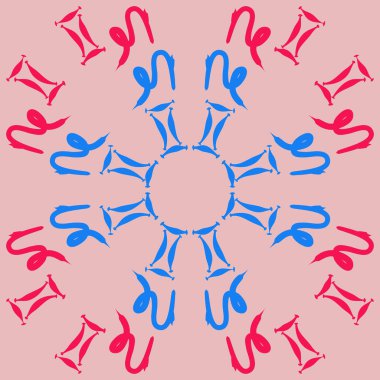 desen arka plan, Zodiac Signs 