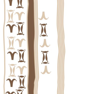 Koç ve başak Zodiac Signs ile Dikişsiz desen