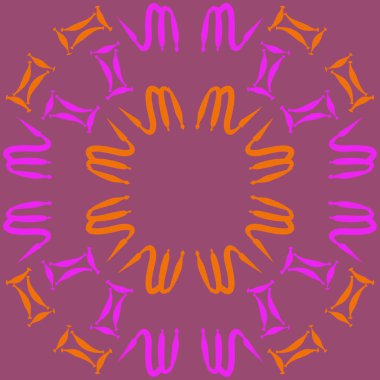 Zodyak işaretleri ile soyut arka plan, vektör 