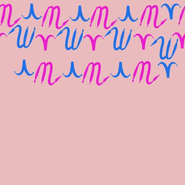 desen arka plan, Burç işaretleri ile vektör deseni 