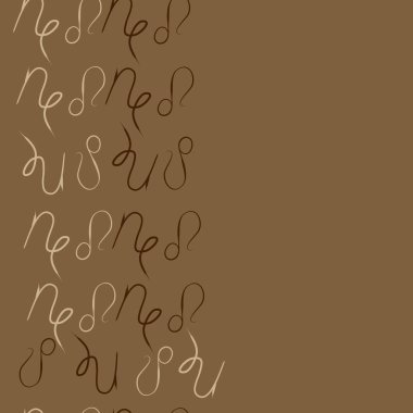 Soyut basit zodyak süsleme Dikişsiz desen