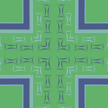 soyut geometrik şekillerin tam kare vektör illüstrasyonu 