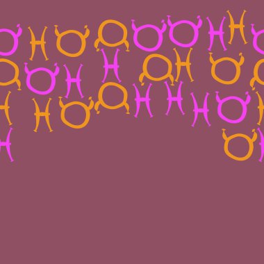 Boğa ve İkizler astrolojik işaretler, zodyak sembolleri vektör illüstrasyon