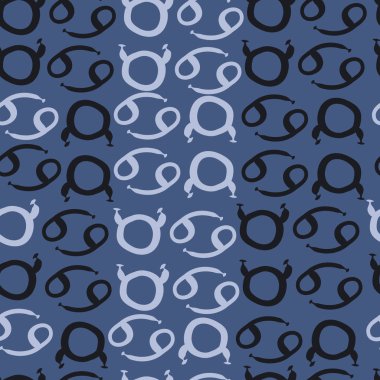 farklı sembollerle kesintisiz vektör arka planı