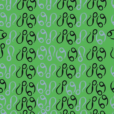 Soyut basit zodyak süsleme Dikişsiz desen