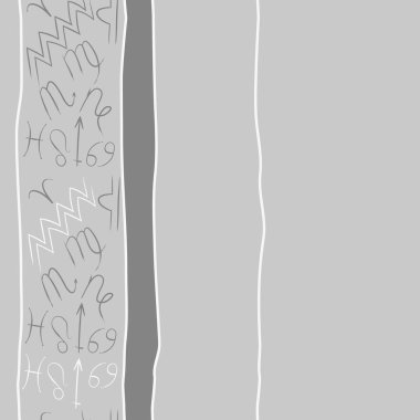 desen arka plan, Burç işaretleri ile vektör deseni 