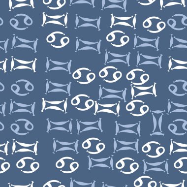 Soyut basit zodyak süsleme Dikişsiz desen