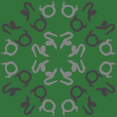 farklı sembollerle kesintisiz vektör arka planı