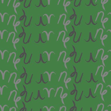 Soyut basit burç süslerinin kusursuz deseni