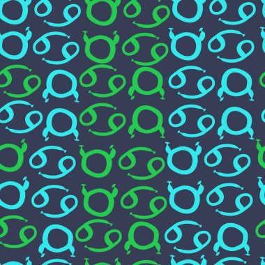 farklı sembollerle kesintisiz vektör arka planı