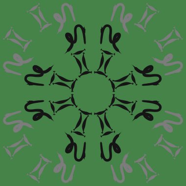 desen arka plan, Zodiac Signs 