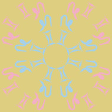 desen arka plan, Zodiac Signs 