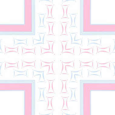 soyut geometrik şekillerin tam kare vektör illüstrasyonu 