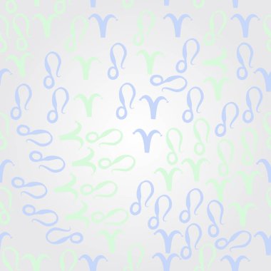 Soyut basit zodyak süsleme Dikişsiz desen