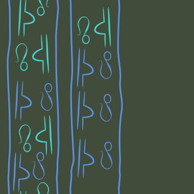 desen arka plan, Zodiac Signs 