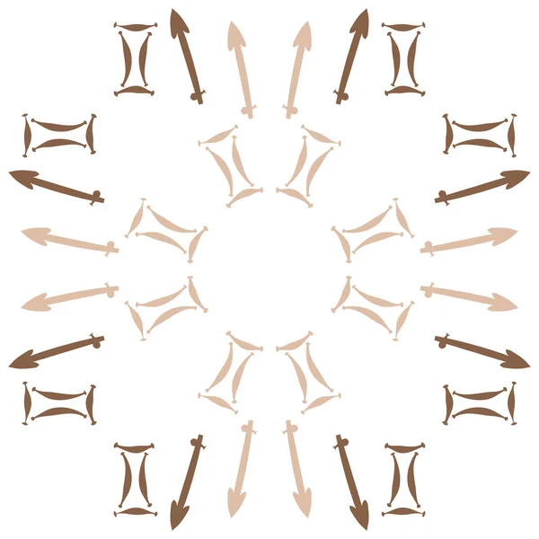 Бесшовный Рисунок Знаков Зодиака Сагиттарий Близнецы Векторная Иллюстрация — стоковый вектор
