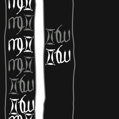 Zodyak işaretleri ile soyut arka plan, vektör 