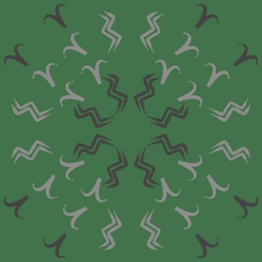 Soyut basit kaligrafi dikişsiz desen