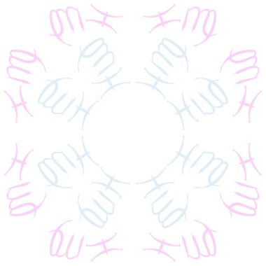 Zodiac Signs ile Dikişsiz soyut desen, vektör illüstrasyon