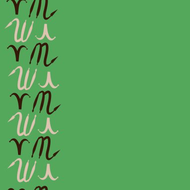 Zodiac Signs Dikişsiz desen. Vektör Illustration