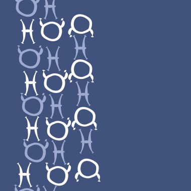 farklı sembollerle kesintisiz vektör arka planı