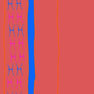 desen arka plan, burçlar ile soyut vektör desen 