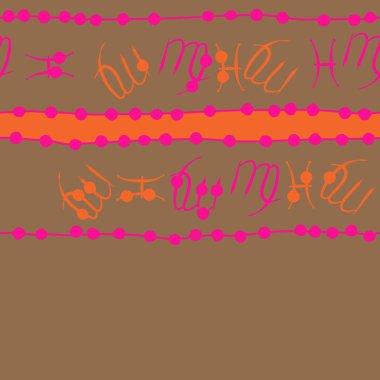 Burç işaretleri ile vektör desen arka plan  