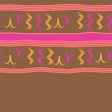 Soyut basit süsleme Dikişsiz desen