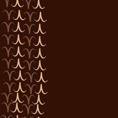 Soyut basit süsleme Dikişsiz desen