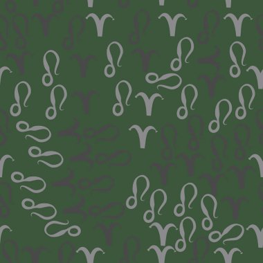 Soyut basit zodyak süsleme Dikişsiz desen