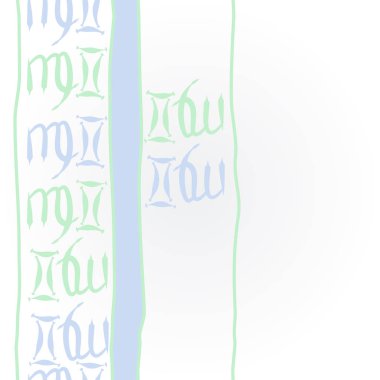 Zodyak işaretleri ile soyut arka plan, vektör 