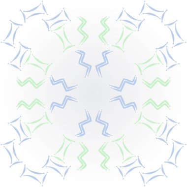 İkizler burçları ile soyut arka plan