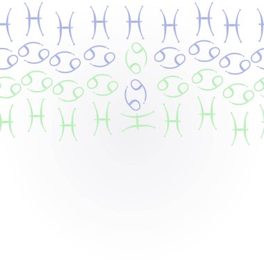 Soyut basit burçların kusursuz deseni 