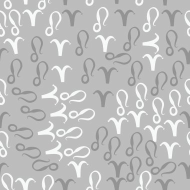 Soyut basit zodyak süsleme Dikişsiz desen