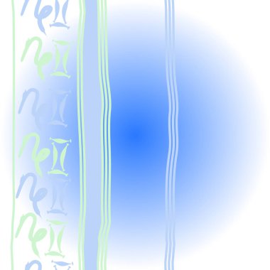 Soyut basit burç süslerinin kusursuz deseni