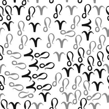 Soyut basit zodyak süsleme Dikişsiz desen