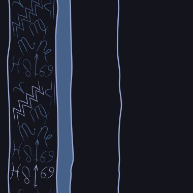 desen arka plan, Burç işaretleri ile vektör deseni 