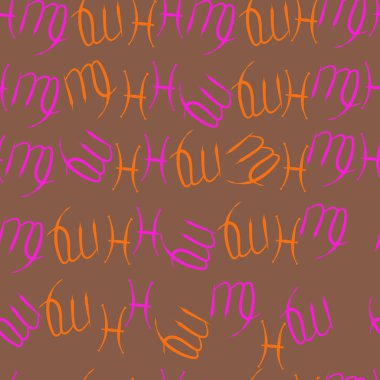 desen arka plan, Zodiac Signs 