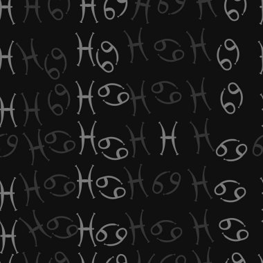 Soyut basit burçların kusursuz deseni 