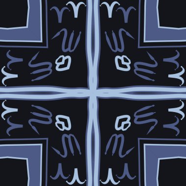 süsler illüstrasyon ile vektör soyut çapraz 