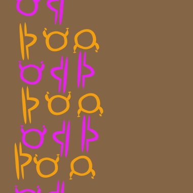 Toros ve Terazi astrolojik işaretleri, vektör illüstrasyon 