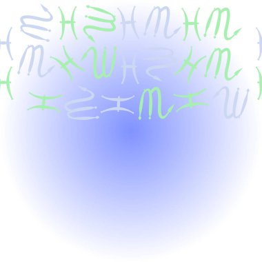 desen arka plan, Burç işaretleri ile vektör deseni 