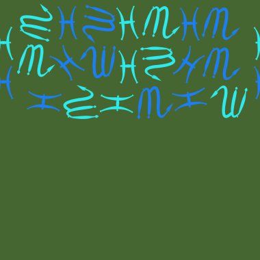 desen arka plan, Burç işaretleri ile vektör deseni 